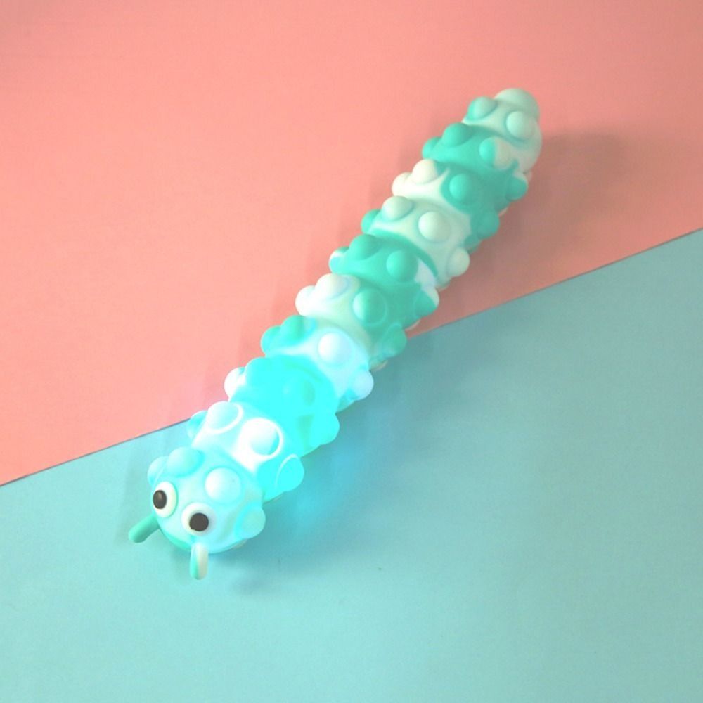 Games Decompression Toy Caterpillar Sucker Bubble Fidget Sucker Toys Suction Cup Toys Caterpillar