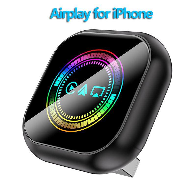 NEW 2025 Upgrade 3-in-1 Wireless Carplay Mirror Link Adapter Instant Wired To Wireless Conversion Plug & Play for Wired Carplay