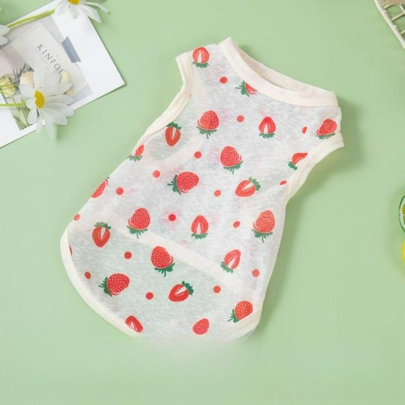 Summer Pet Products Cat Dog Vest for Small Dogs Cats Clothes Mesh Pet Clothes Clothing Puppy Tshirt Pullover Ropa Para Gatos