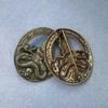 Medaglia Anti-Turismo Tedesca, Medaglia Commemorativa Straniera, Medaglia Sovietica, Spilla Medusa Hydra, Distintivo Teschio, Regalo di Natale, Calze della Befana