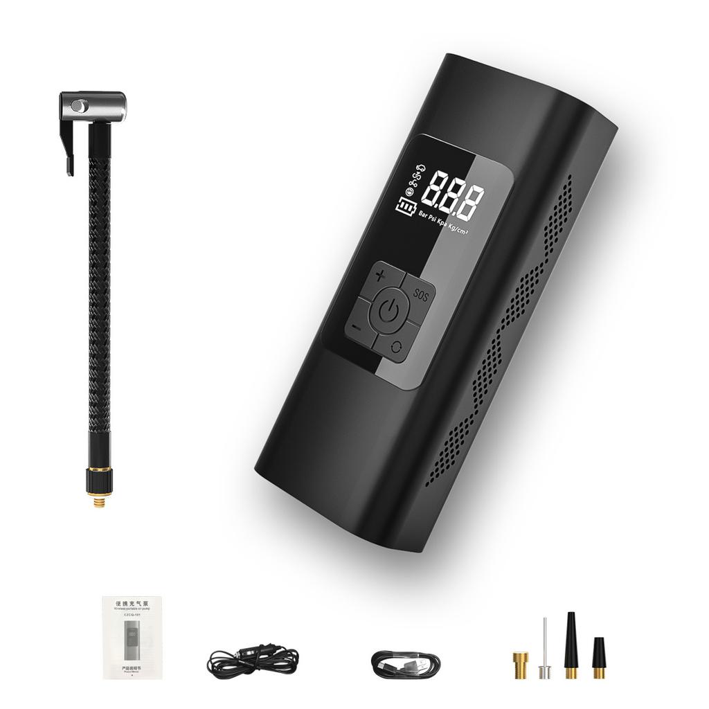 Car Wireless Air Pump Portable Car Tire Pump Small Electric Handheld Inflator