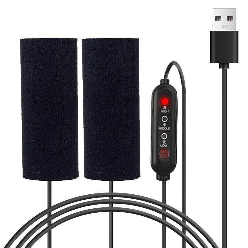 Чехол с подогревом на ручки мотоцикла USB Электрический подогрев Велосипед Мотоцикл Мотокросс Ручка Руль Подогреватель Руля Съемные Ручки