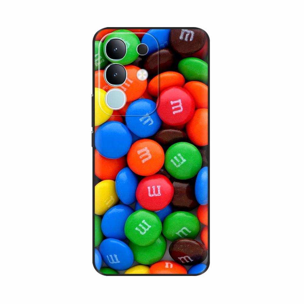 For Vivo Y29 4G Case Cover 2025 Lovely Flowers Soft Silicone Capa Phone Cases For Vivo Y29 4G Case Cartoon Shockproof Bags Coque