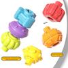 Cartoon Elephant Truck Toy Shape Sorting Matching Color Cognition Stacking Fine Motor Skills Busy Cube Sensory Toy Toddlers Boys