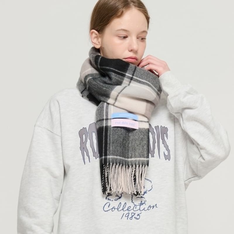 ROIDESROIS [1+1] Holiday Edition Karomuster Schal (11 Farben)