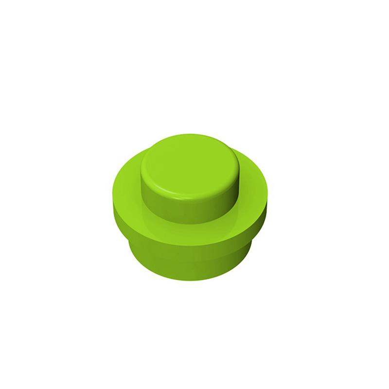 Non-Toxic Moc 10Pcs 4073 Round 1X1 Building Blocks 6141 30057 Circular Plate Bricks Particle Puzzle Idea Toys Children Birthday Kid Gifts