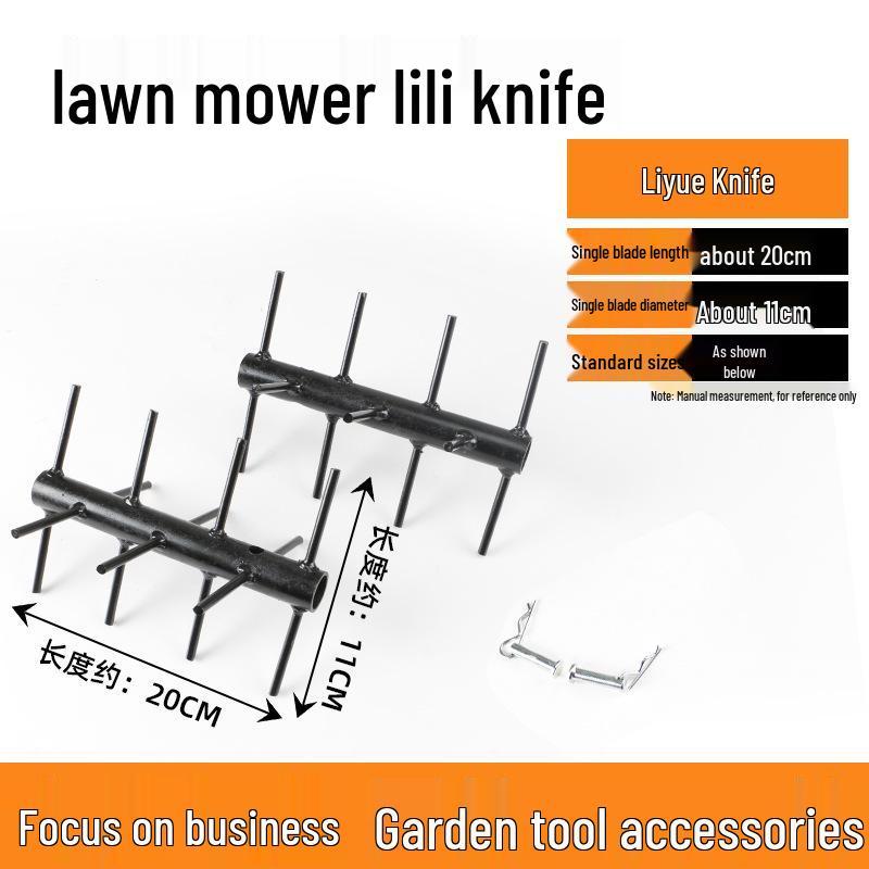 Atașament Multifuncțional de Dezburuienat cu Roată pentru Motocoasă pentru Cosit și Săpat