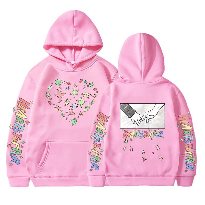 

Новая мода Heartstopper Harajuku Hoodie для мужчин и женщин, повседневный свободный свитер для отдыха на открытом воздухе, топы с капюшоном 3XL