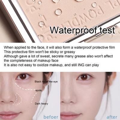 10g/Box Pressed Powder Lightweight Refreshing Exquisite Face Concealing Finish Loose Powder for Cosmetic