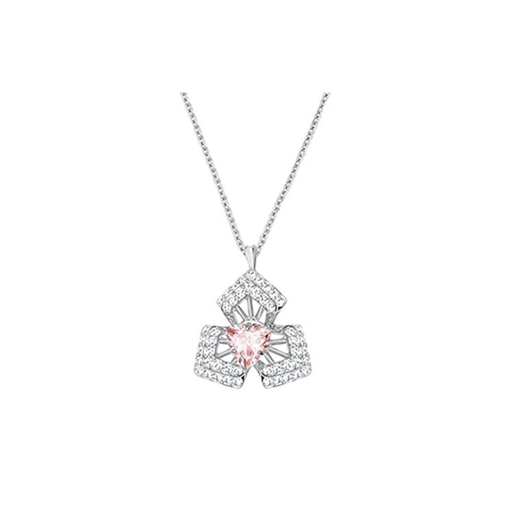 Swarovski Linda Imitationskristall Blume Halskette Damen Halsketten Weiß 5397401 Box (Random Color),F,White white