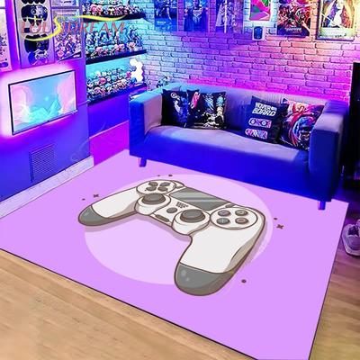 Covoare Anime Gamer pentru dormitor, băieți, adolescenți, joc tipărit, gamepad-uri, covoare pentru sufragerie, covorașă, decor antiderapant, covorașe