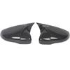 Car  Rearview Side Mirror Cover Fit For Volkswagen Virtus 2024 2025   Wing Cap Rear View Case Trim Carbon Fiber