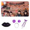 Bat Skirt Wand Eyeball Headband Halloween Costume Set Halloween Dress Up Set for Theme Party Cosplay