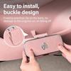 Car Trash Can with Button Lid for MG MG4 EV / ZS EV / HS / MG9, Wet & Dry Dual-Use, Hanging Car Storage Bin & Storage Box wue1
