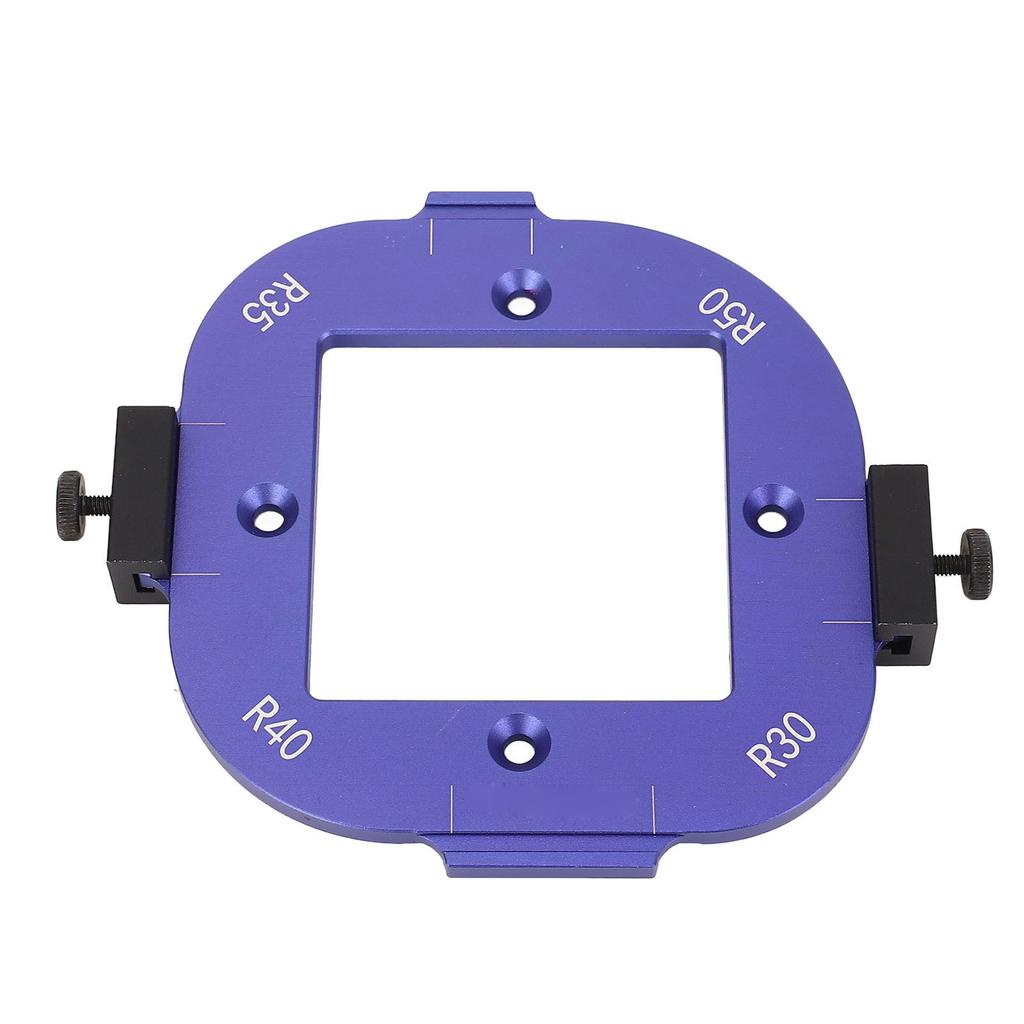 Round Corner Radius Template Woodworking Router Table Jig R30 R35 R40 R50 Angle Trimming Cutter