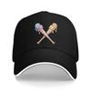 Baseball Ice Cream Colorful  Outfit Unisex Women Baseball Cap  Trucker Hat Unique Formal Headwear Adjustable Sun Cap