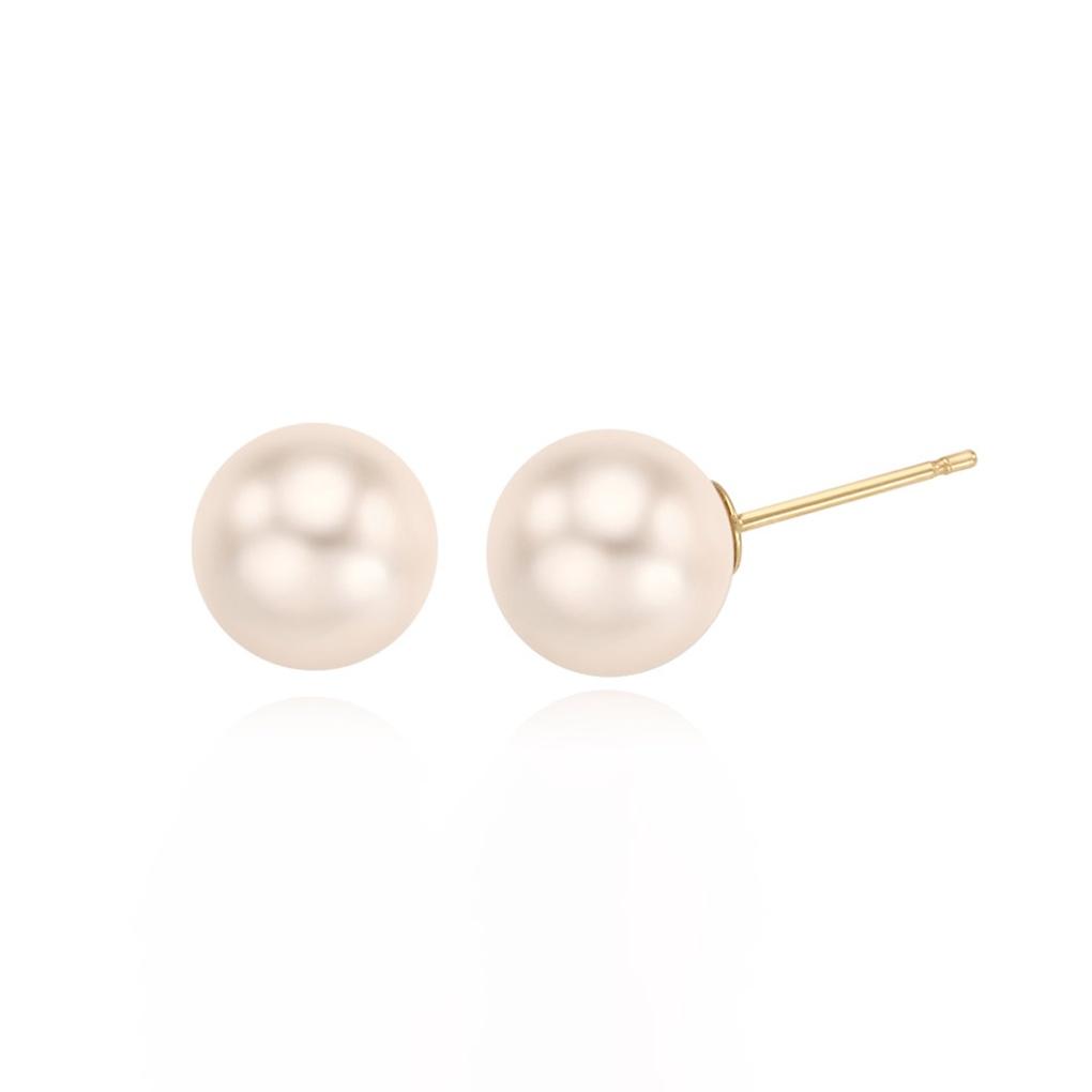 

LLOYD 10mm Pearl 14k Gold Earrings LPFL4A10G Yellow Gold (YG)