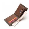 Wallet Men's European American Business Youth Short Anti Demagnetization Multi Slot Thin