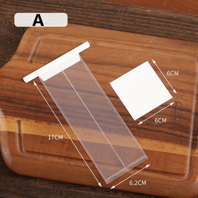 

50Pcs Butter Egg-Tart Packaging Bags Pudding Muffin Cake Independent Pouch Baking Dessert Sealing Bag Chocolate Plastic Bag A
