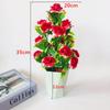 Mother's Day Pot Fake Plant Potted Flower Garden Arrangement Ornaments Room Festival Supplies
