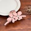 Elegant Oversized Floral Acetate Hair Claw Clip For Sophisticated Women In Spring 2024