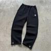 Pantalones Casuales de Calle Hip-hop Retro Bordados Nuevos DRIPX Sueltos Grises de Cintura Alta Moda Retro Street Pantalones de Chándal Pareja Venta Caliente