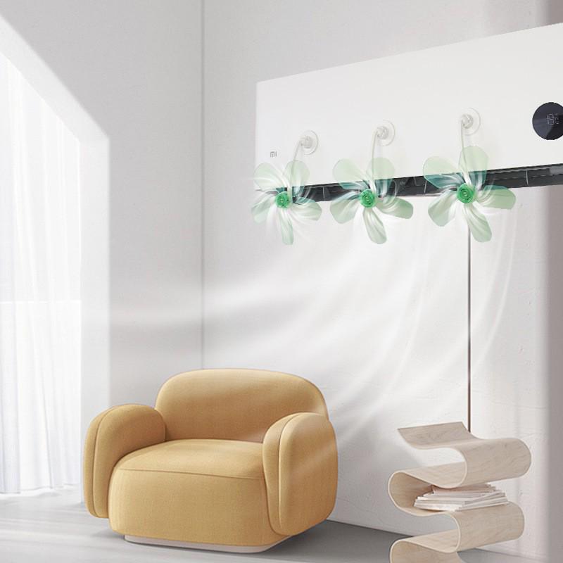 3-Second Install Multi-Angle Air Conditioner Deflector: Avoid Direct Cold Air with Wall-Mount Design