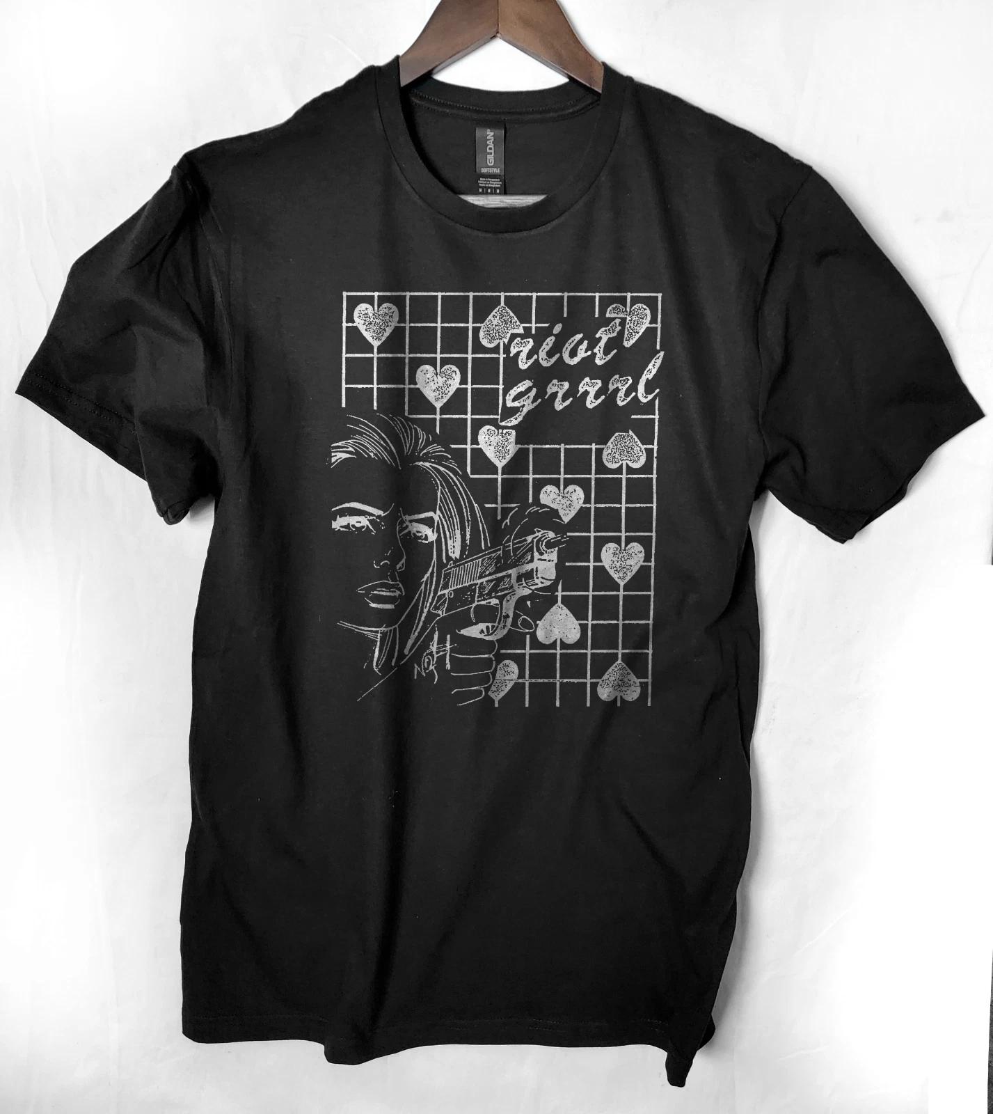 Riot Grrrl t T-Shirt bikini kill sleater kinney 2XL
