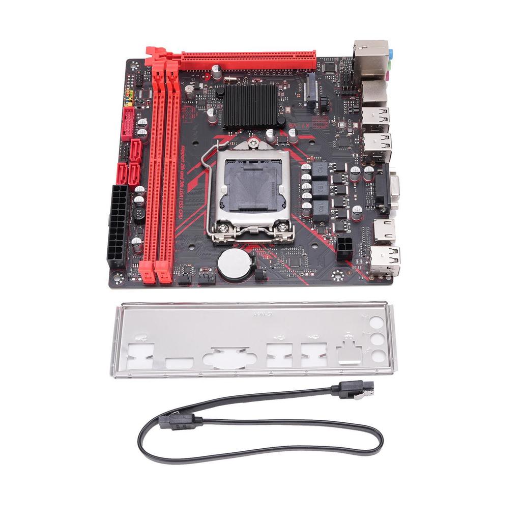 H61 Computer Motherboard Replacement for Core 2nd 3rd Gen I3 I5 I7 CPUs 2xDDR3 1920x1080 60Hz