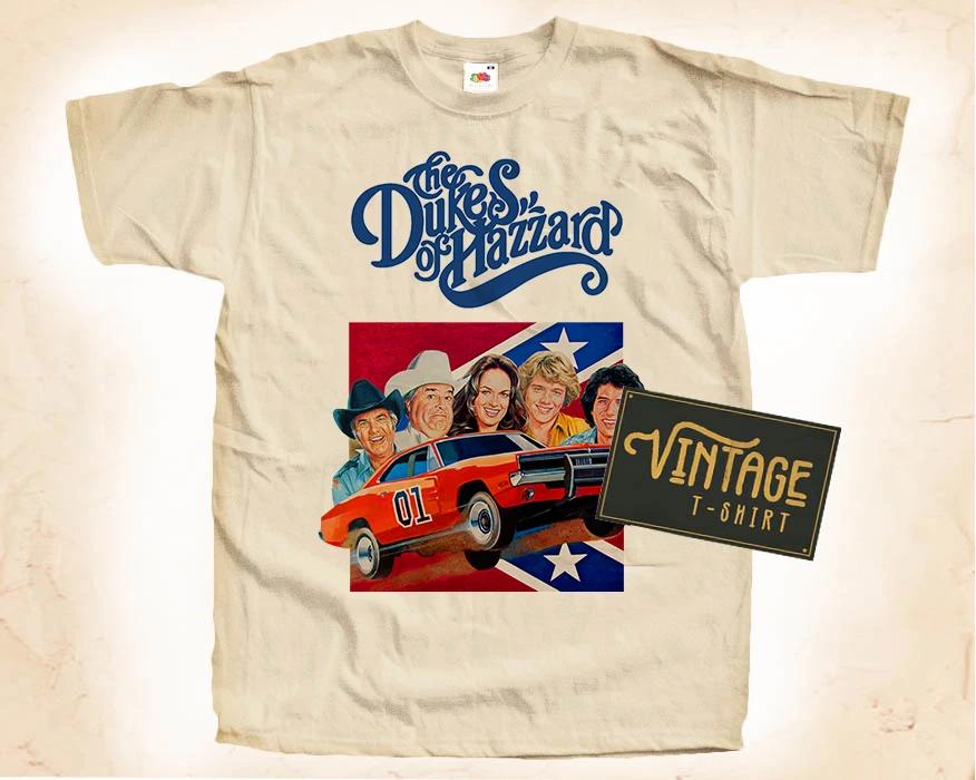 

The Dukes of Hazzard V7 T SHIRT Tee Movie Poster Vintage Natural sizes S to 5XL S
