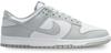 Кроссовки Nike Dunk Low Retro белый/белый/светло-дымчатый серый