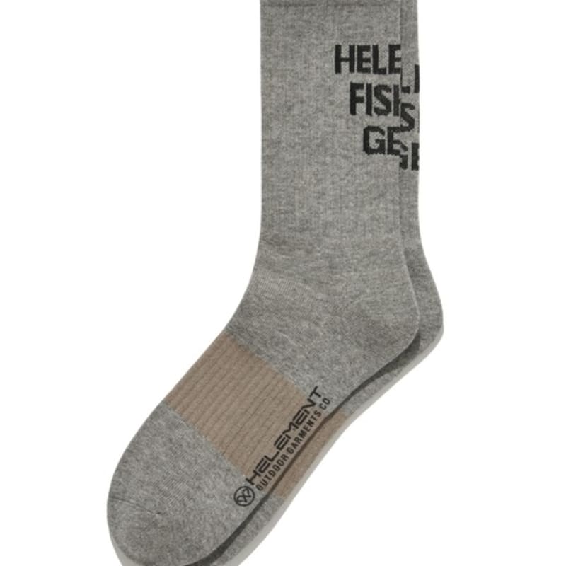 

HELEMENT Unisex Field Comfort Crew Socks (M GREY) L