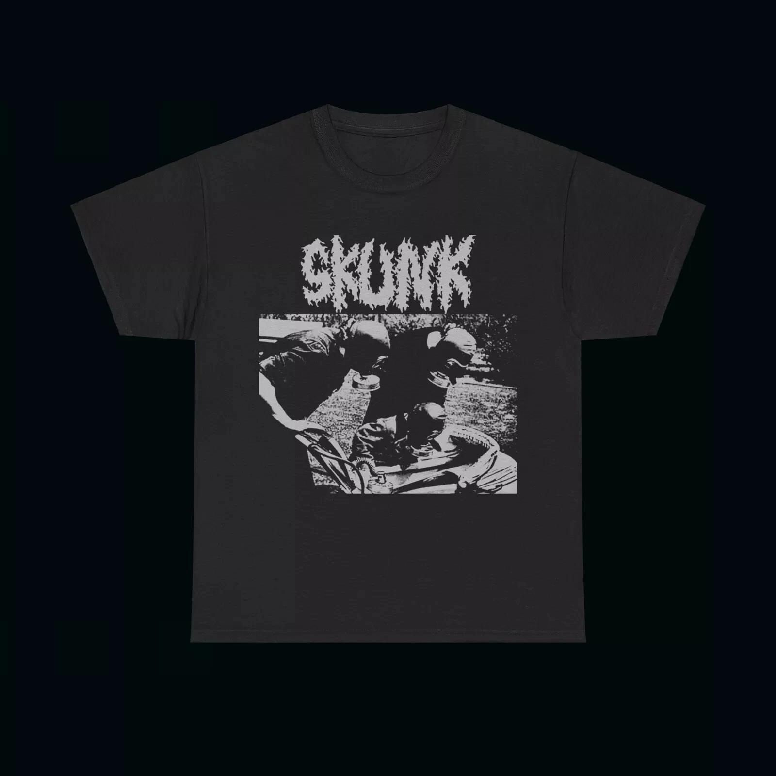 Футболка Skunk Grindcore Crust Punk Vintage Dystopia Disrupt Agathocles Warsore S