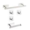 Stainless Steel Heavy Duty Adhesive Hook With Removable Design For Home Organization