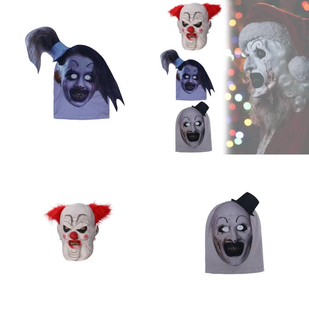 Terrifier Cosplay Costume With Polyester Fabric For Halloween Stage Performance