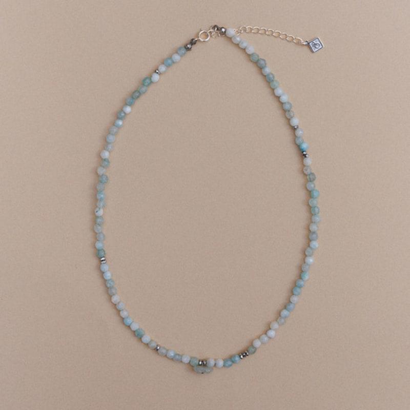 THE PART OF Aquamarine Hematite_N