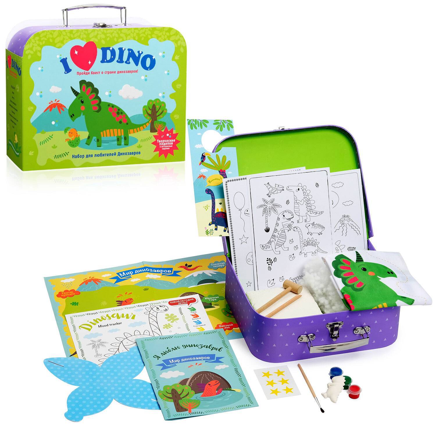 

Детский игровой набор Бумбарам Я люблю динозавров Tr-112 bm