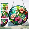 Suncatcher Window Wall Hanging Ornament Waterproof Acrylic Door Sign Hanging Decoration for Garden Corridors and Home Decoration