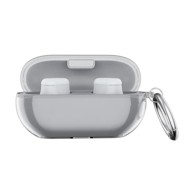 

Silicone Case for Buds Case Soft Protective Cover Wireless Earbud with Keychain Silicone Shockproof Protective