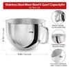 Stainless Steel Dough Mixer Bowl Dishwasher Safe Stand Mixer Bowl Mixing Bowl