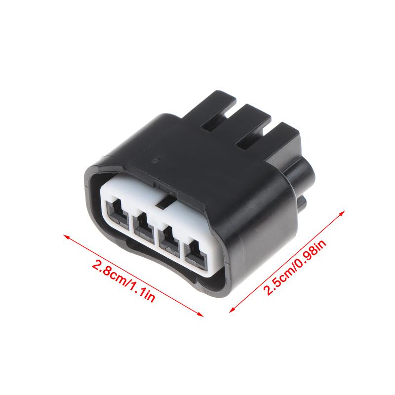 1Set 4Pin 90980-11885 Dj7042B-2.2-21 Automotive Waterproof Connector Ignition Coil Electric Wire Socket Harness Plug
