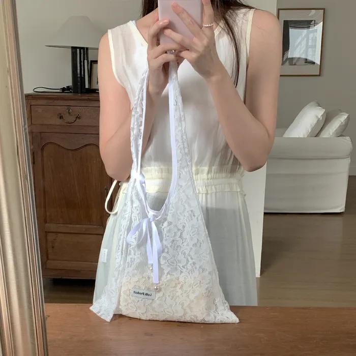 (2nd Stock) Lace Shopper Bag