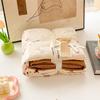 Class A Cotton Maternal And Infant Grade Lace Double-Layer Yarn, Small Style, Fresh, Soft And Comfortable Bed Sheet, Bed Hat Four-Piece