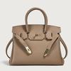 Premium Sense Portable Platinum Kelly Bag Women's New Large-capacity Commuter Shoulder Messenger Bag