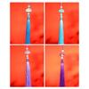5Pcs Fan Tassels Bookmark Tassels Silky Handmade Soft Craft Tassels With Loops For Diy Crafts Jewelry Making Party Decor