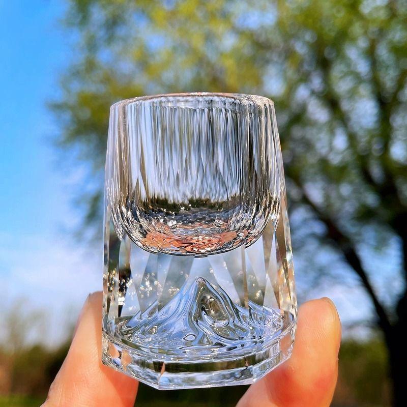 Vodka Whisky Glass Ktv Sglass Sake Glass Bar Party High Appearance Level Champagne Glass Household Bullet Glass
