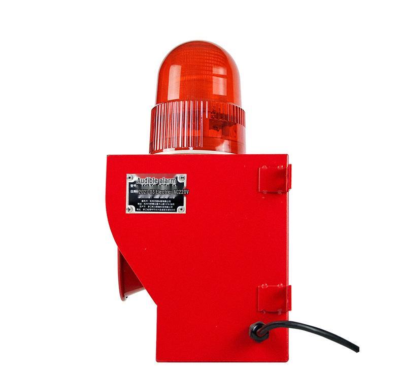 TGSG-06G-P Stainless Steel Outdoor Voice Annunciator: IP66, High Decibel, Sound & Light Alarm, Corrosion Resistant.