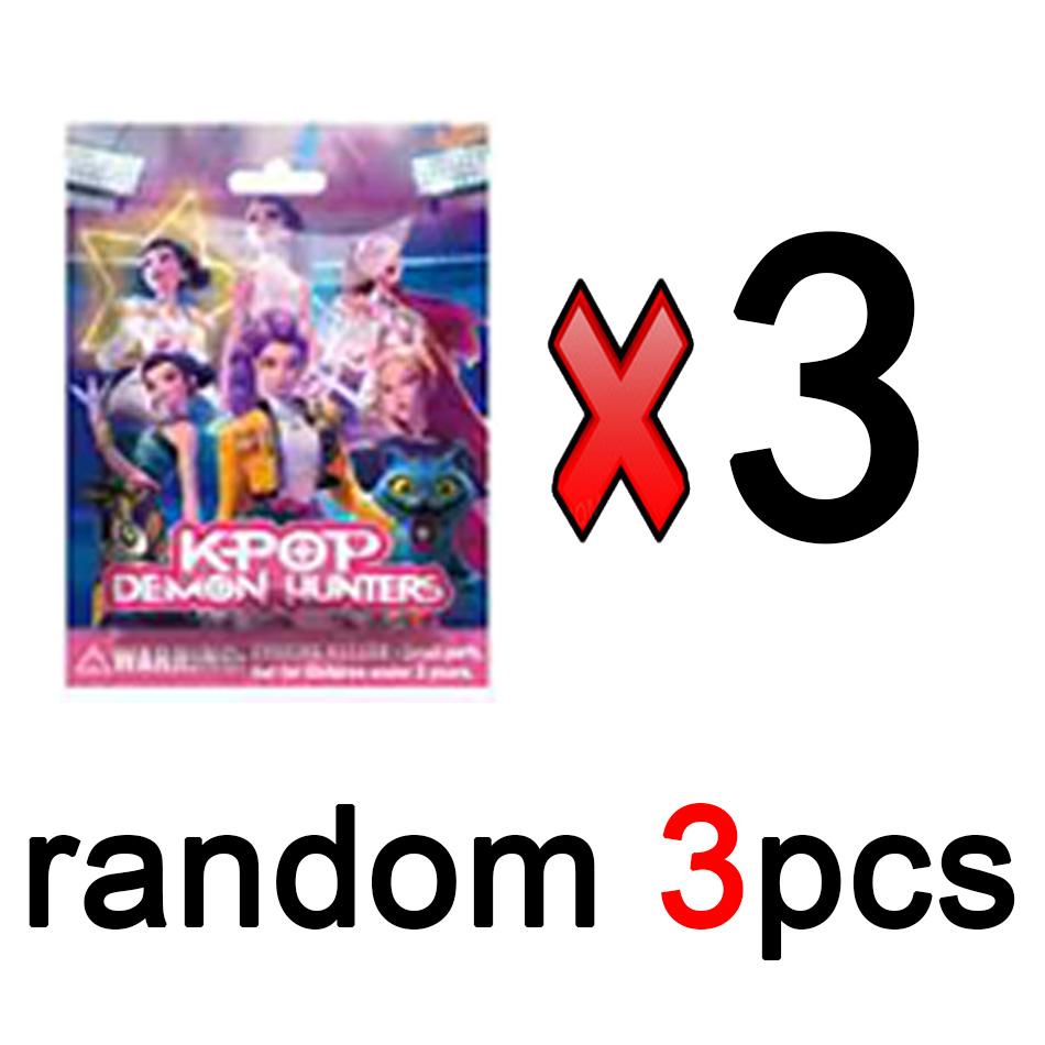 Anime Kpop Demon Hunters  blind box Figure Model Toy Cartoon Gaming Desk Decoration Collection for Kids Mystery Box Model Gift