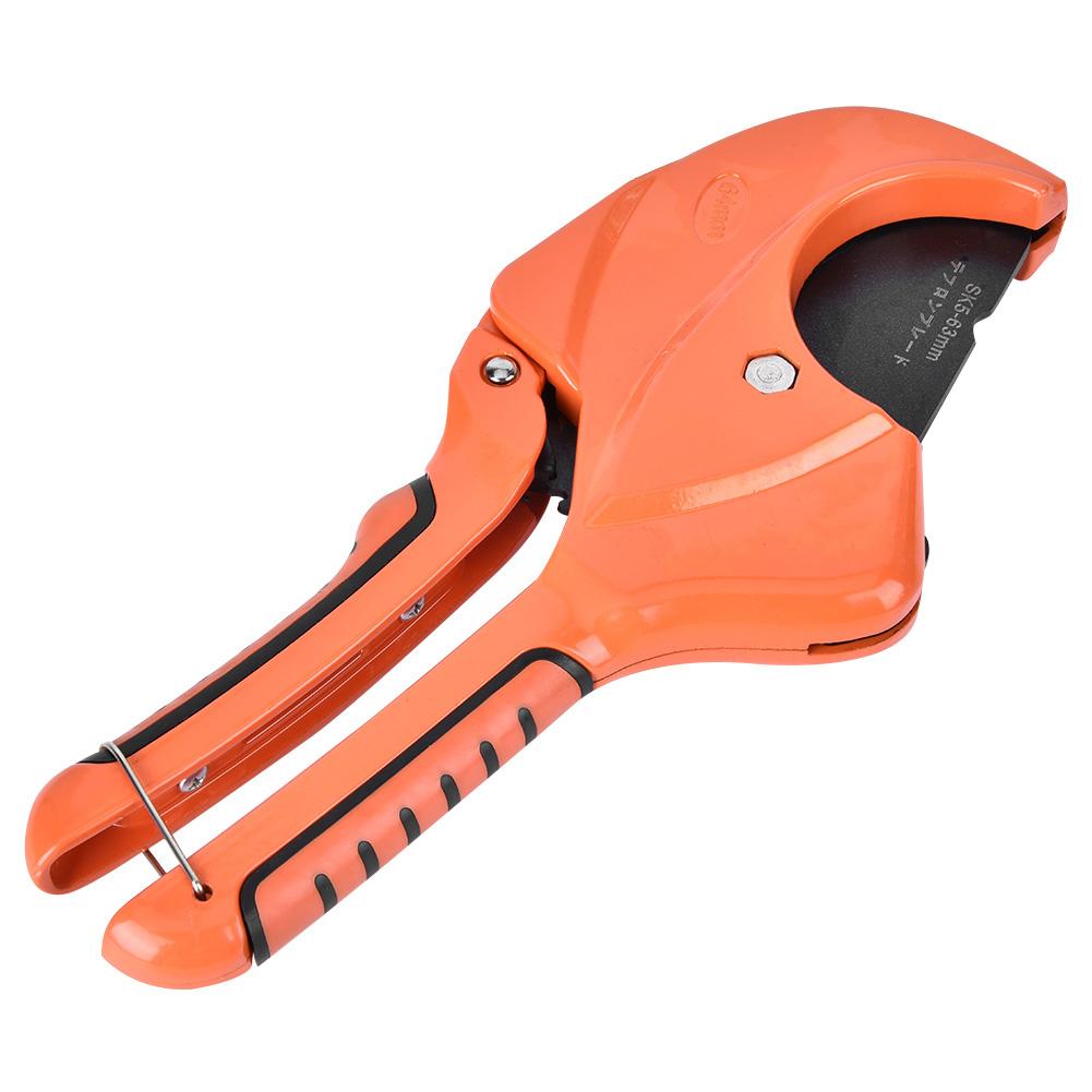 Manganese Steel Body Gas Water Pipe Cutter 63mm Opening PVC PPR Pipe Cutter Scissors
