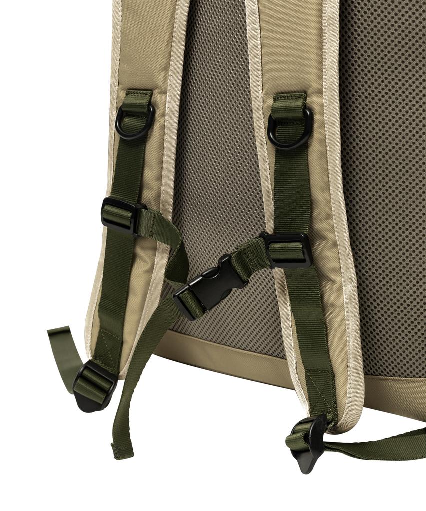 Kaneitei Nomad Two-Touch Drawstring Backpack (Beige)